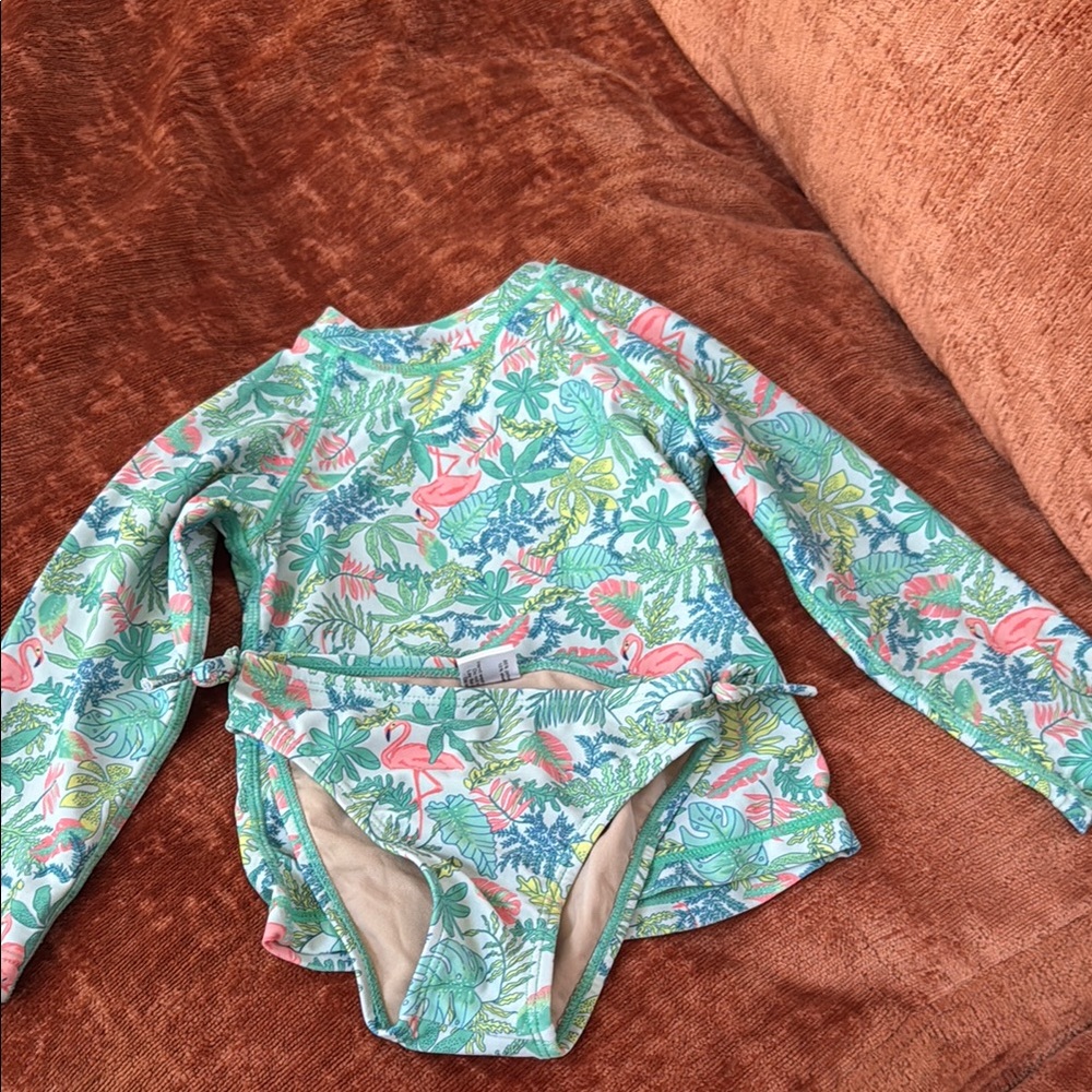 Kids Swim Set - Tropical Print